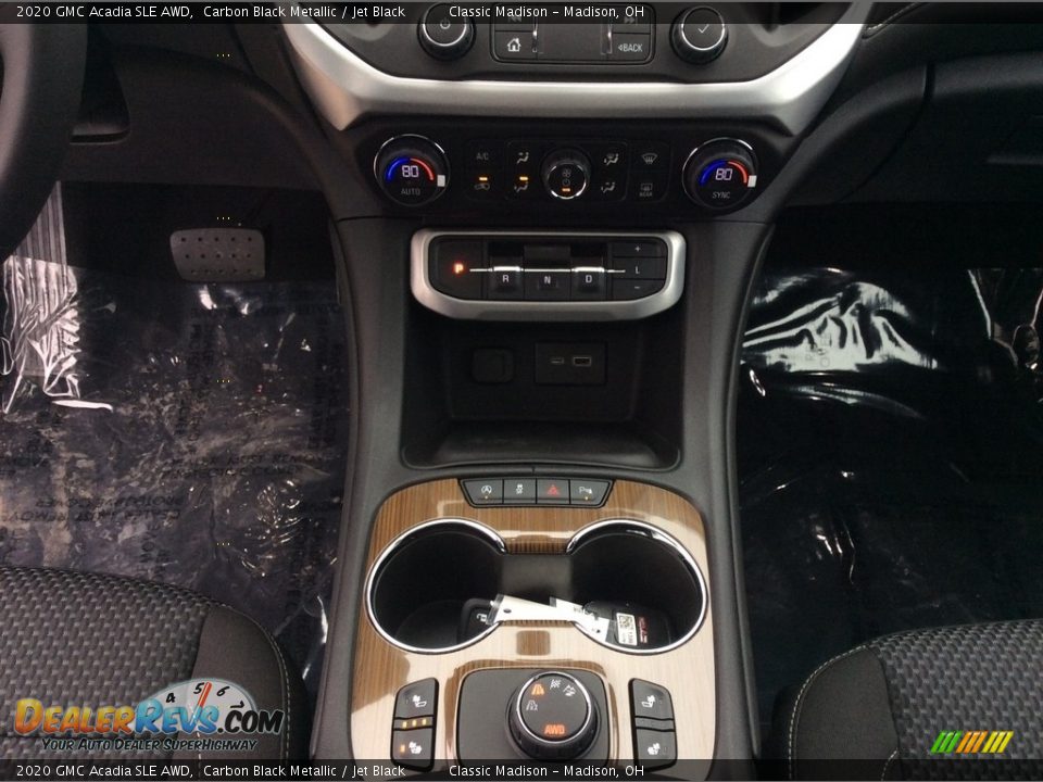 2020 GMC Acadia SLE AWD Carbon Black Metallic / Jet Black Photo #21