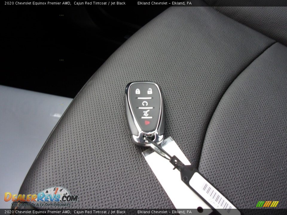 2020 Chevrolet Equinox Premier AWD Cajun Red Tintcoat / Jet Black Photo #30