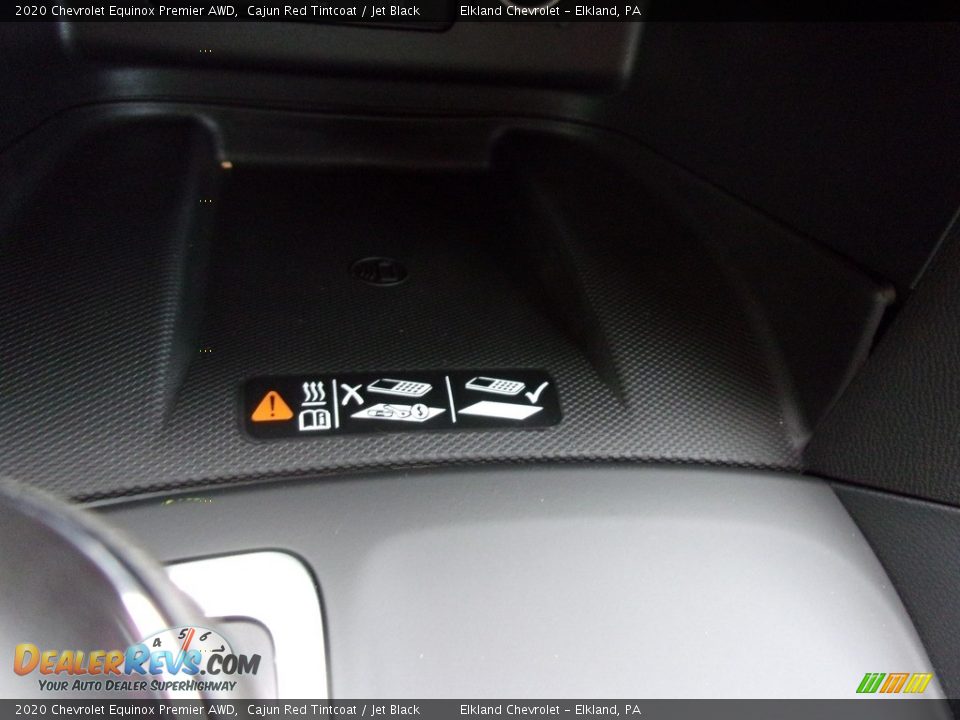 2020 Chevrolet Equinox Premier AWD Cajun Red Tintcoat / Jet Black Photo #31