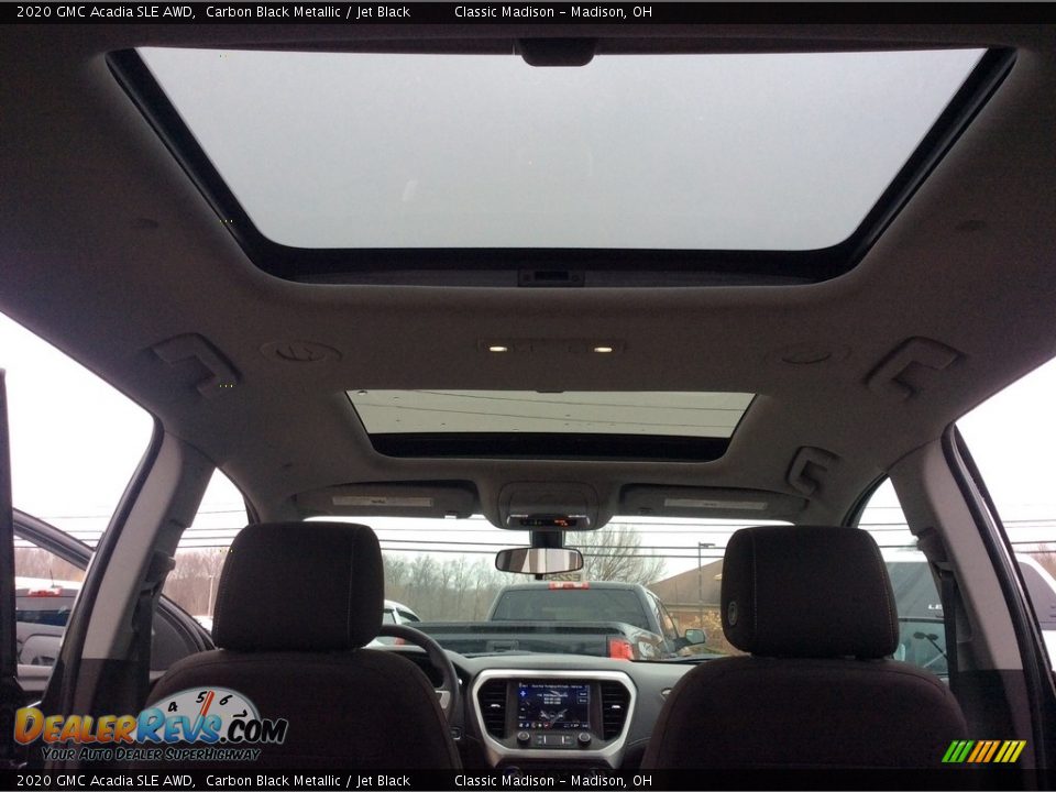 2020 GMC Acadia SLE AWD Carbon Black Metallic / Jet Black Photo #24