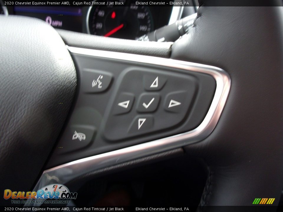 2020 Chevrolet Equinox Premier AWD Cajun Red Tintcoat / Jet Black Photo #33
