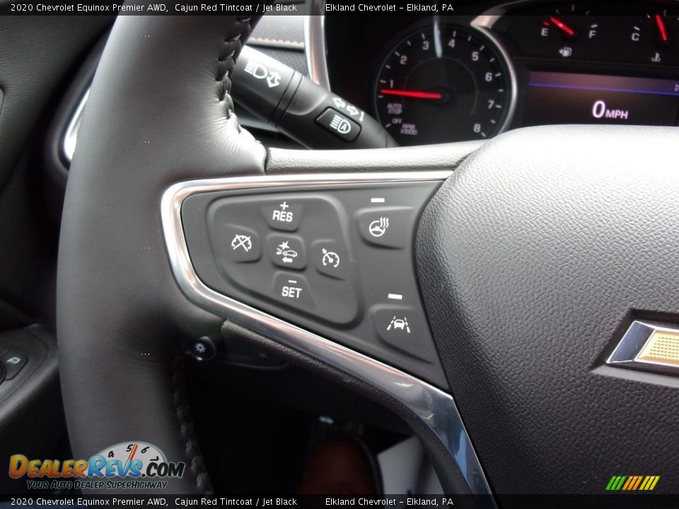 2020 Chevrolet Equinox Premier AWD Cajun Red Tintcoat / Jet Black Photo #34