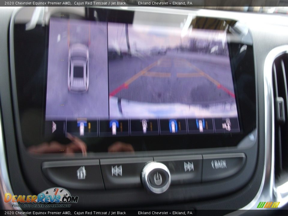 2020 Chevrolet Equinox Premier AWD Cajun Red Tintcoat / Jet Black Photo #36