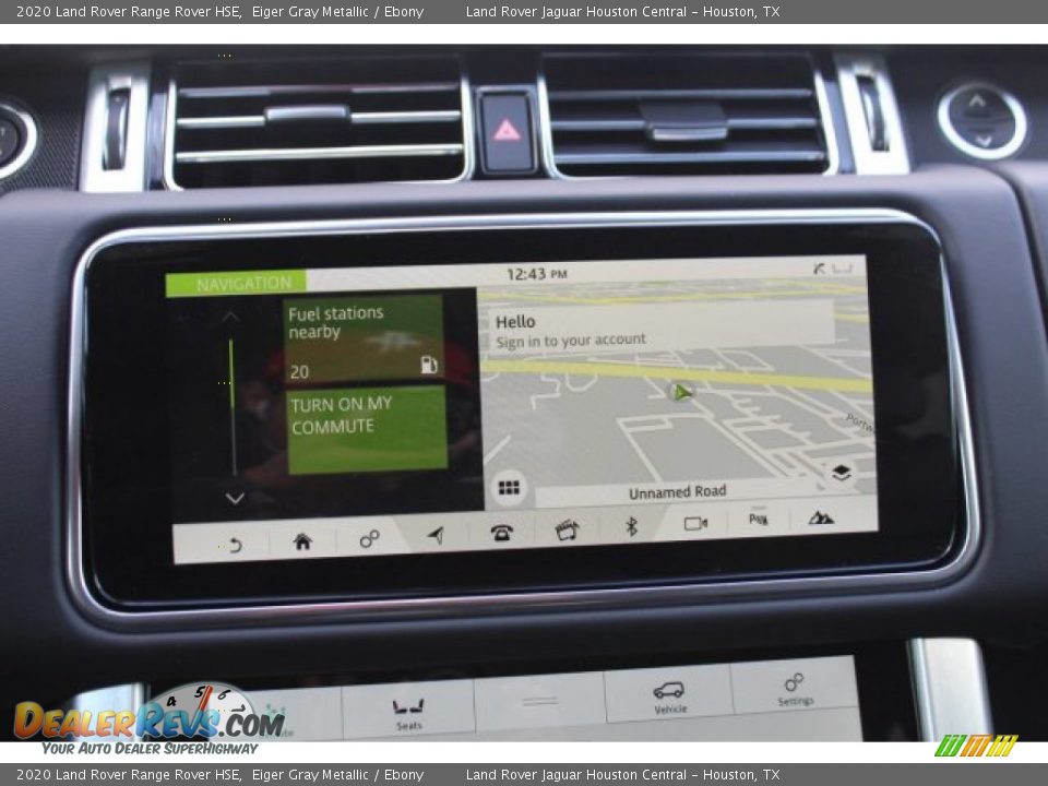 2020 Land Rover Range Rover HSE Eiger Gray Metallic / Ebony Photo #14