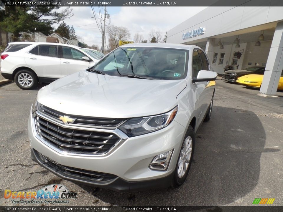2020 Chevrolet Equinox LT AWD Silver Ice Metallic / Jet Black Photo #2