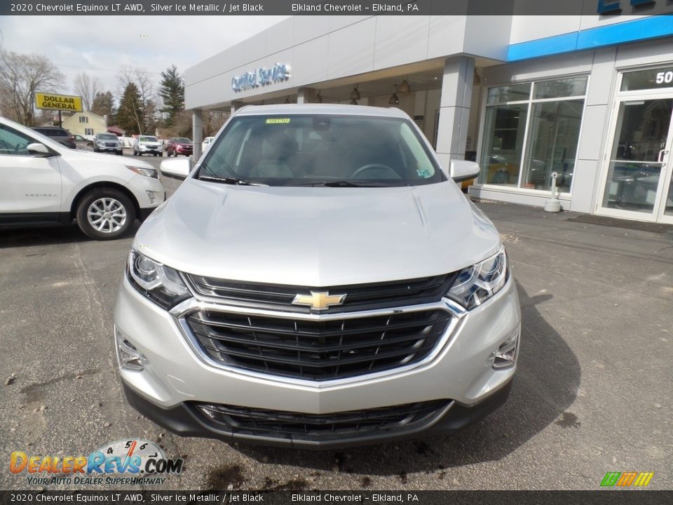 2020 Chevrolet Equinox LT AWD Silver Ice Metallic / Jet Black Photo #3