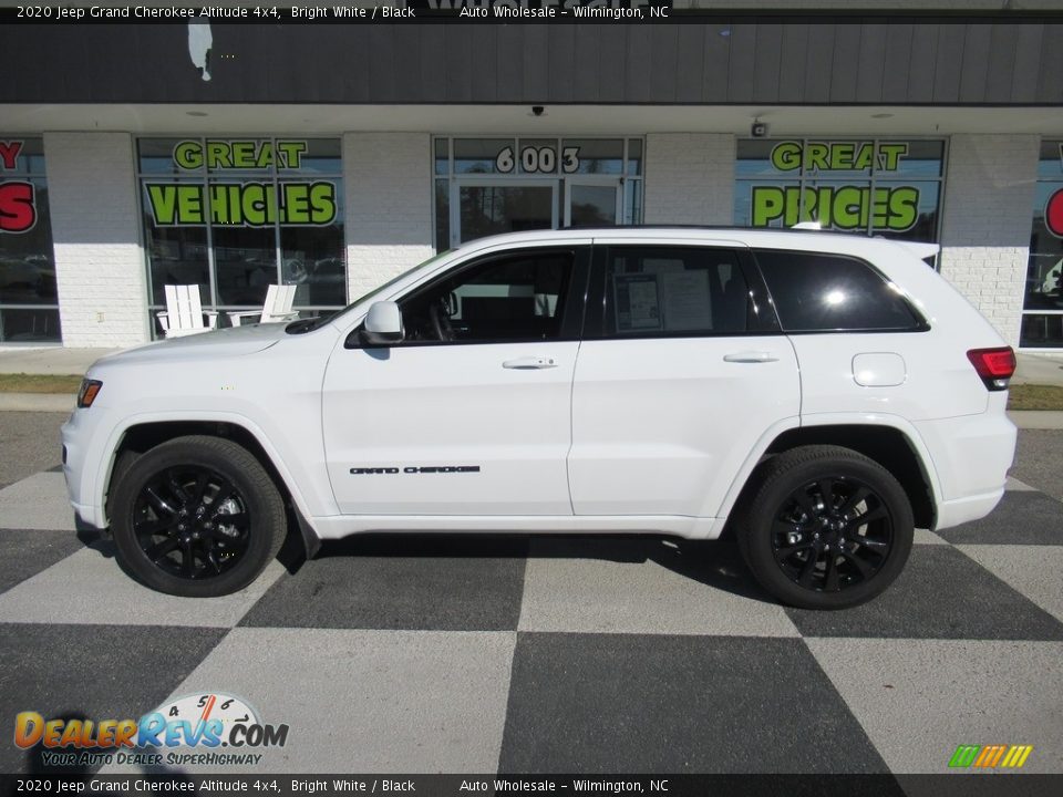 2020 Jeep Grand Cherokee Altitude 4x4 Bright White / Black Photo #1