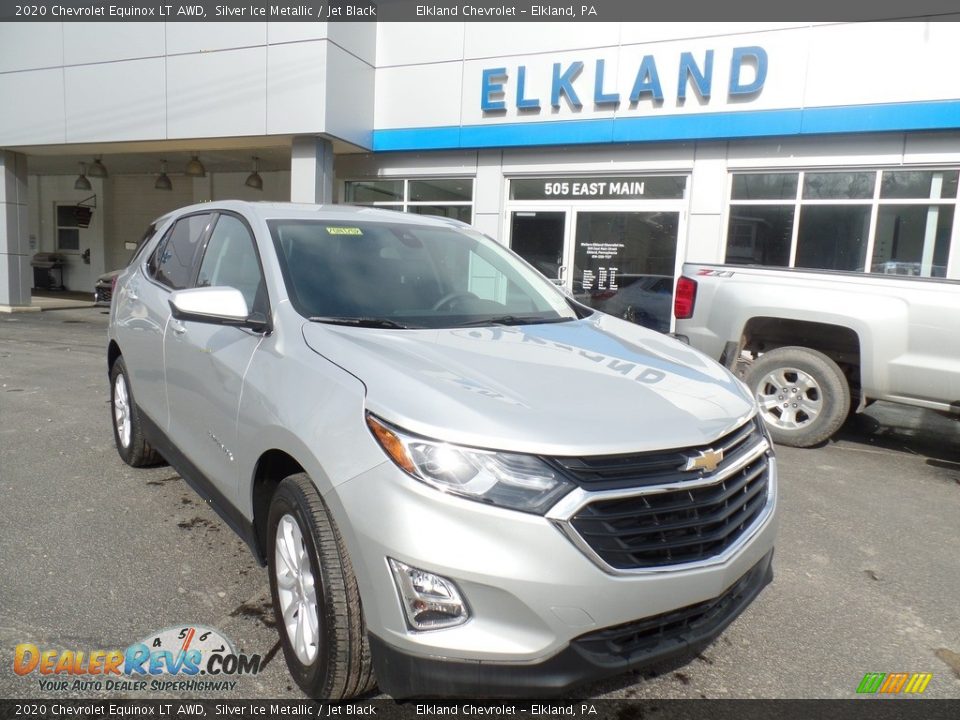 2020 Chevrolet Equinox LT AWD Silver Ice Metallic / Jet Black Photo #4