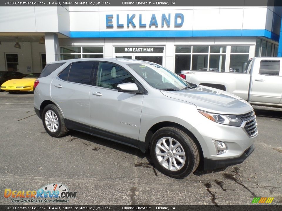 2020 Chevrolet Equinox LT AWD Silver Ice Metallic / Jet Black Photo #5