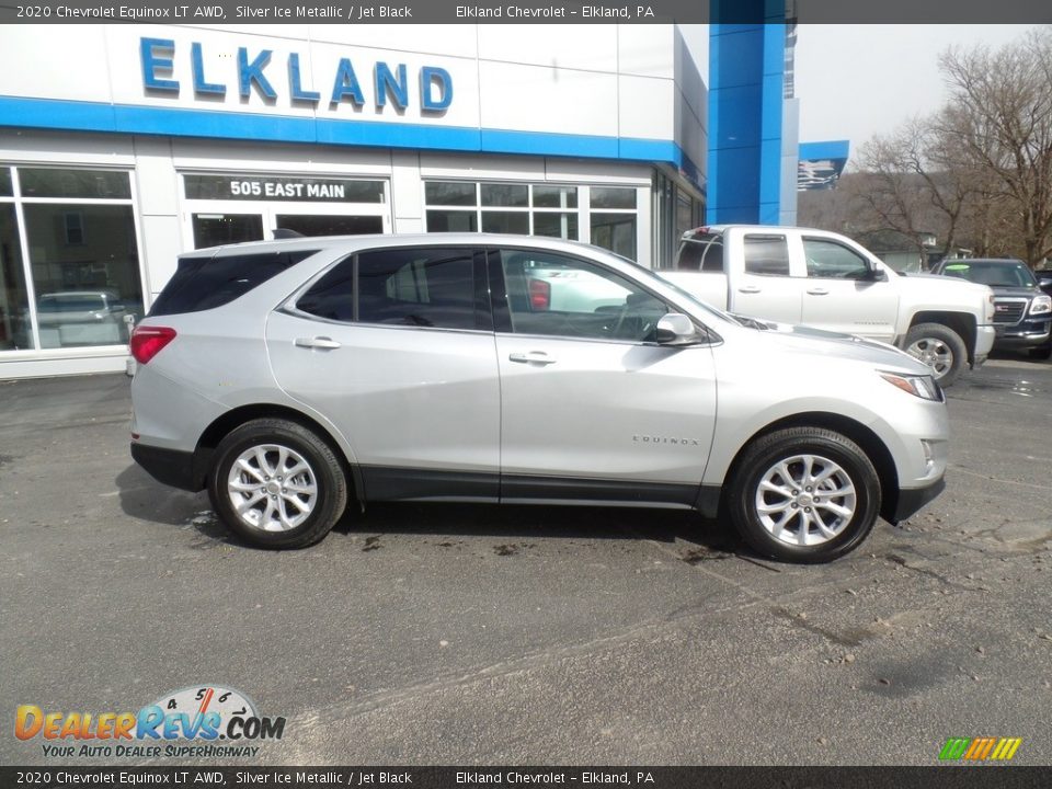 2020 Chevrolet Equinox LT AWD Silver Ice Metallic / Jet Black Photo #6