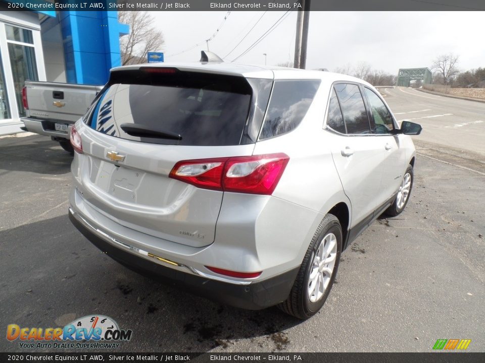 2020 Chevrolet Equinox LT AWD Silver Ice Metallic / Jet Black Photo #7