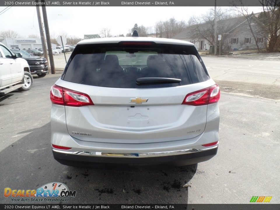 2020 Chevrolet Equinox LT AWD Silver Ice Metallic / Jet Black Photo #8