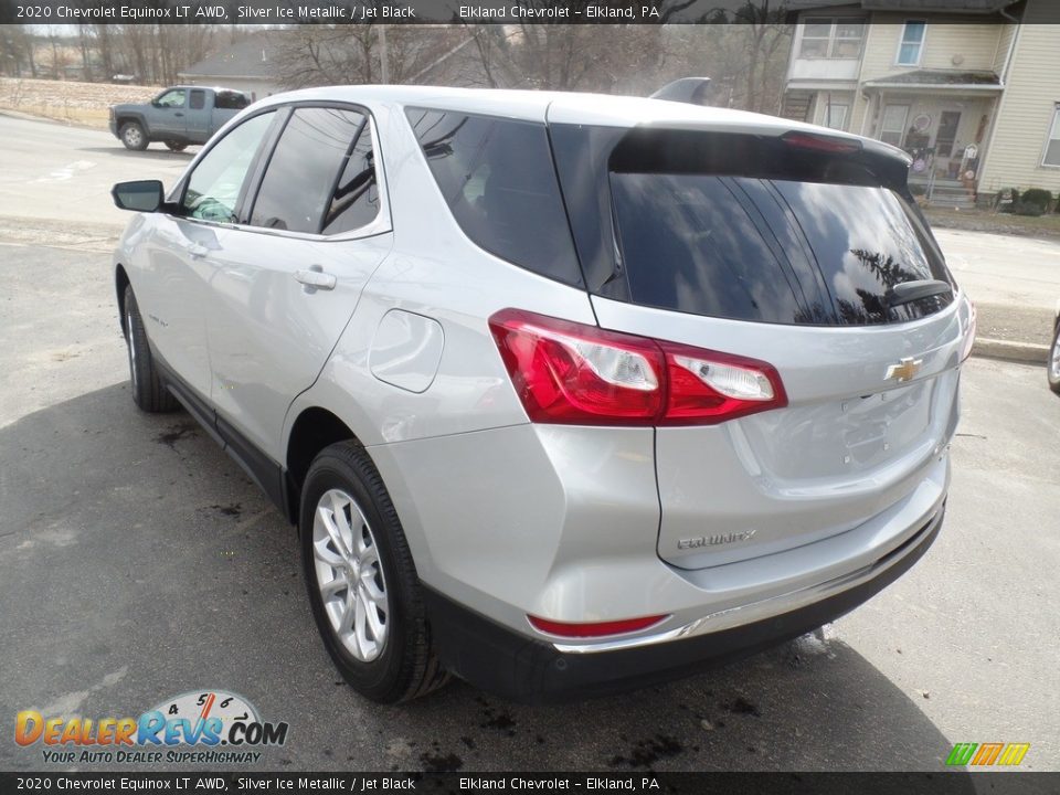 2020 Chevrolet Equinox LT AWD Silver Ice Metallic / Jet Black Photo #9