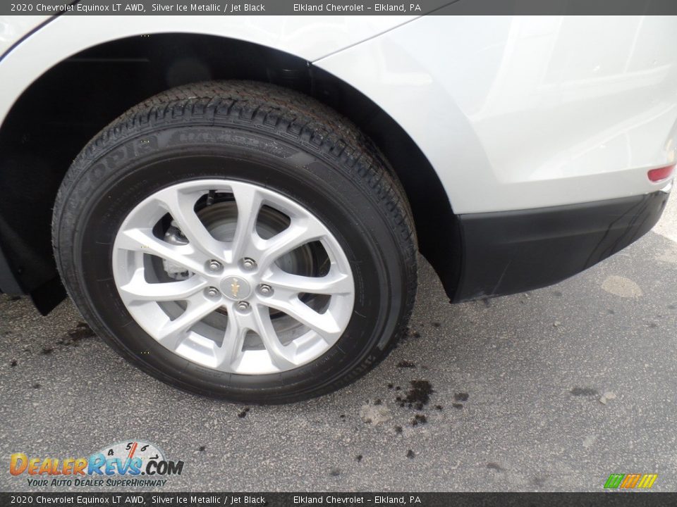 2020 Chevrolet Equinox LT AWD Silver Ice Metallic / Jet Black Photo #11