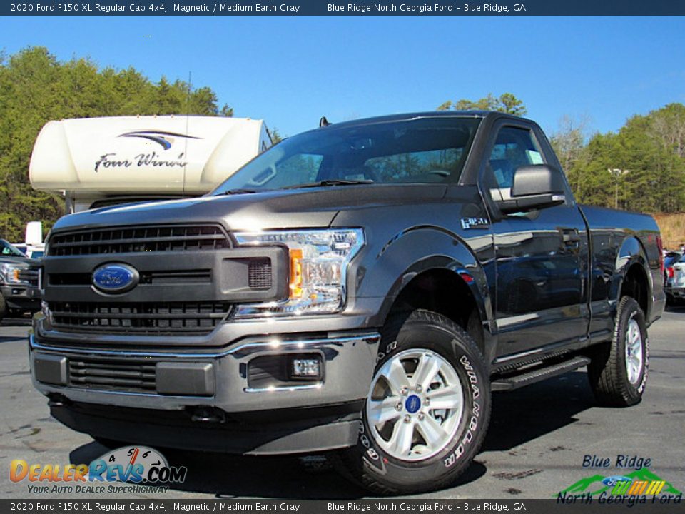 2020 Ford F150 XL Regular Cab 4x4 Magnetic / Medium Earth Gray Photo #1