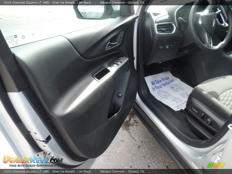 2020 Chevrolet Equinox LT AWD Silver Ice Metallic / Jet Black Photo #14