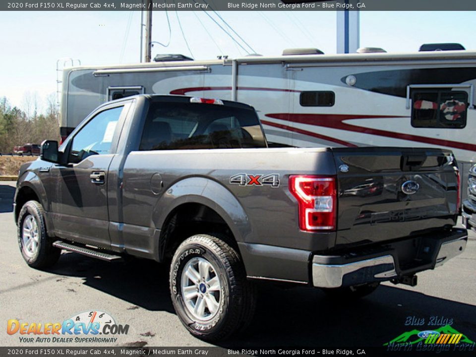 2020 Ford F150 XL Regular Cab 4x4 Magnetic / Medium Earth Gray Photo #3