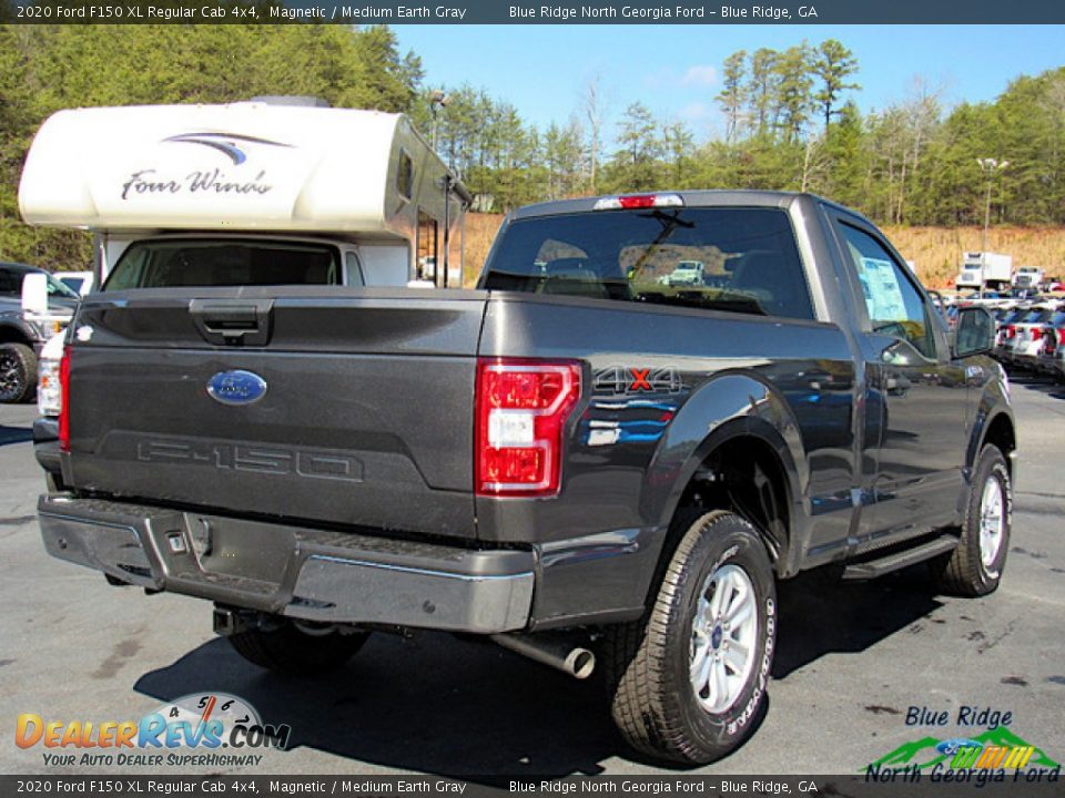2020 Ford F150 XL Regular Cab 4x4 Magnetic / Medium Earth Gray Photo #5