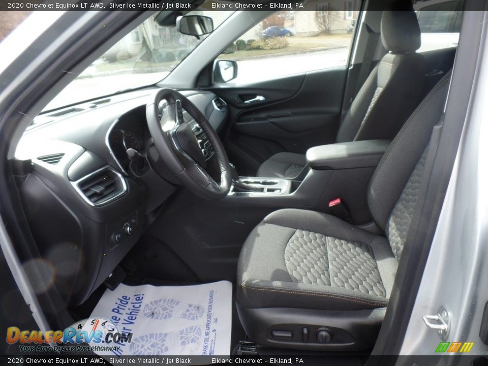 2020 Chevrolet Equinox LT AWD Silver Ice Metallic / Jet Black Photo #17