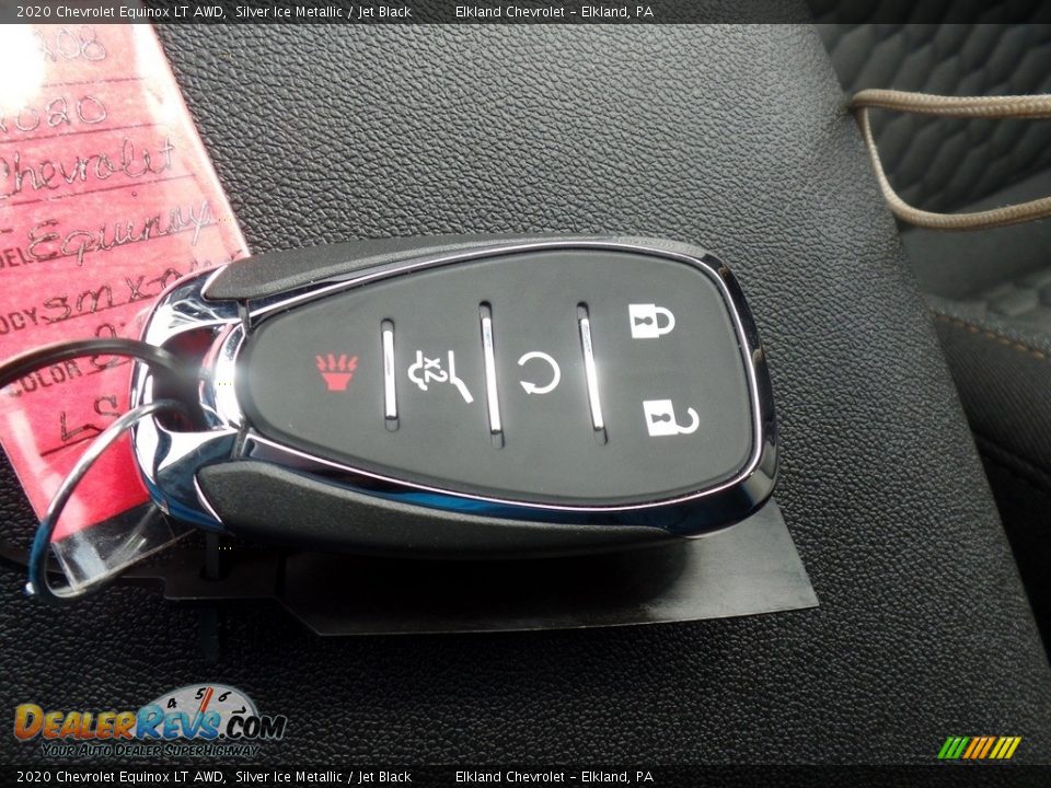 2020 Chevrolet Equinox LT AWD Silver Ice Metallic / Jet Black Photo #18
