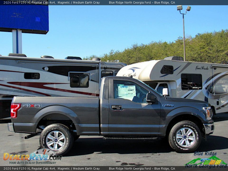 2020 Ford F150 XL Regular Cab 4x4 Magnetic / Medium Earth Gray Photo #6