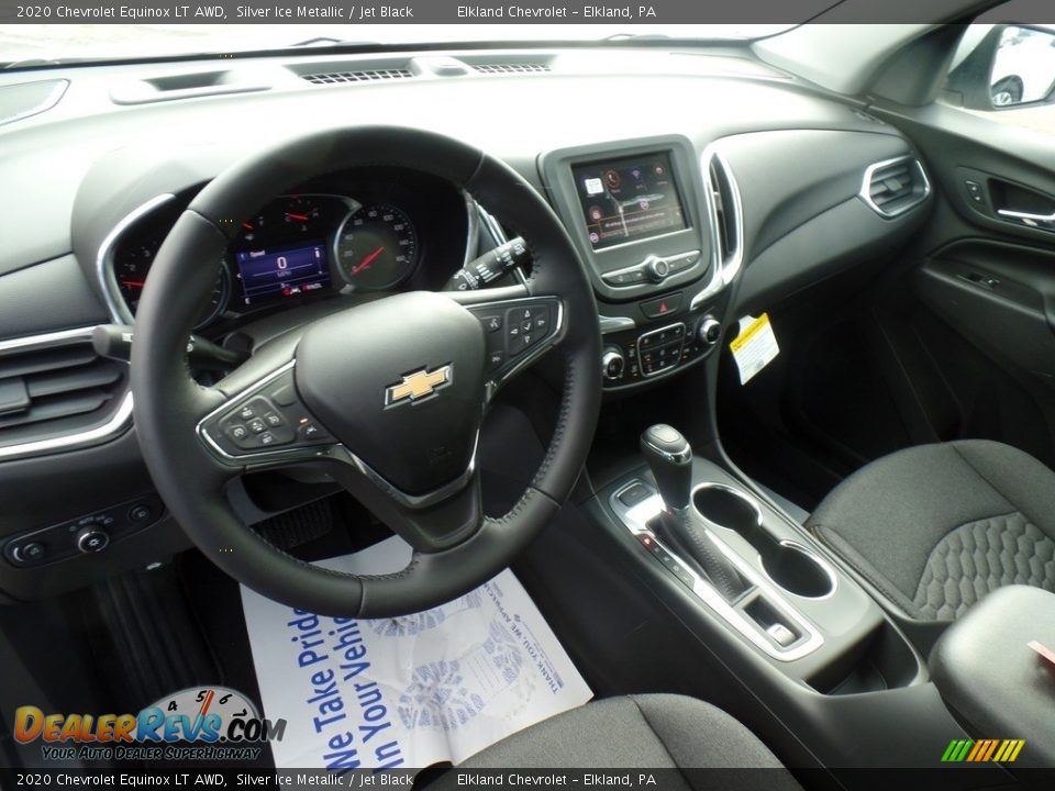 2020 Chevrolet Equinox LT AWD Silver Ice Metallic / Jet Black Photo #19