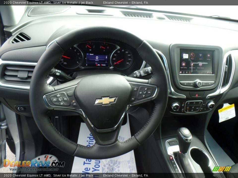 2020 Chevrolet Equinox LT AWD Silver Ice Metallic / Jet Black Photo #20