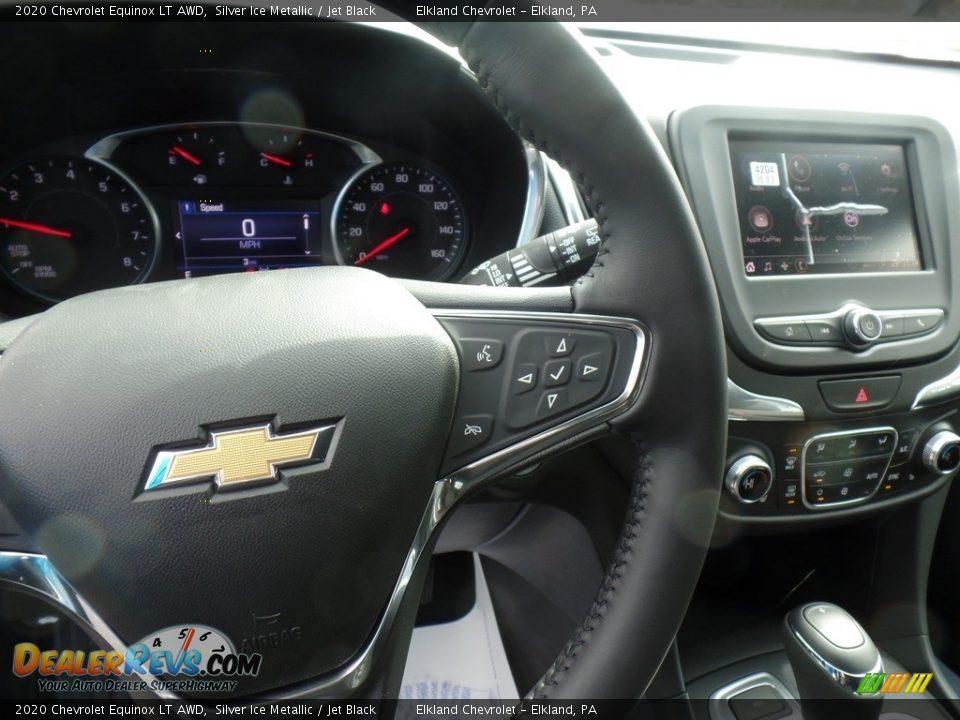 2020 Chevrolet Equinox LT AWD Silver Ice Metallic / Jet Black Photo #21