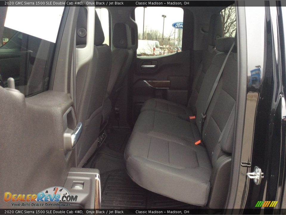 2020 GMC Sierra 1500 SLE Double Cab 4WD Onyx Black / Jet Black Photo #22