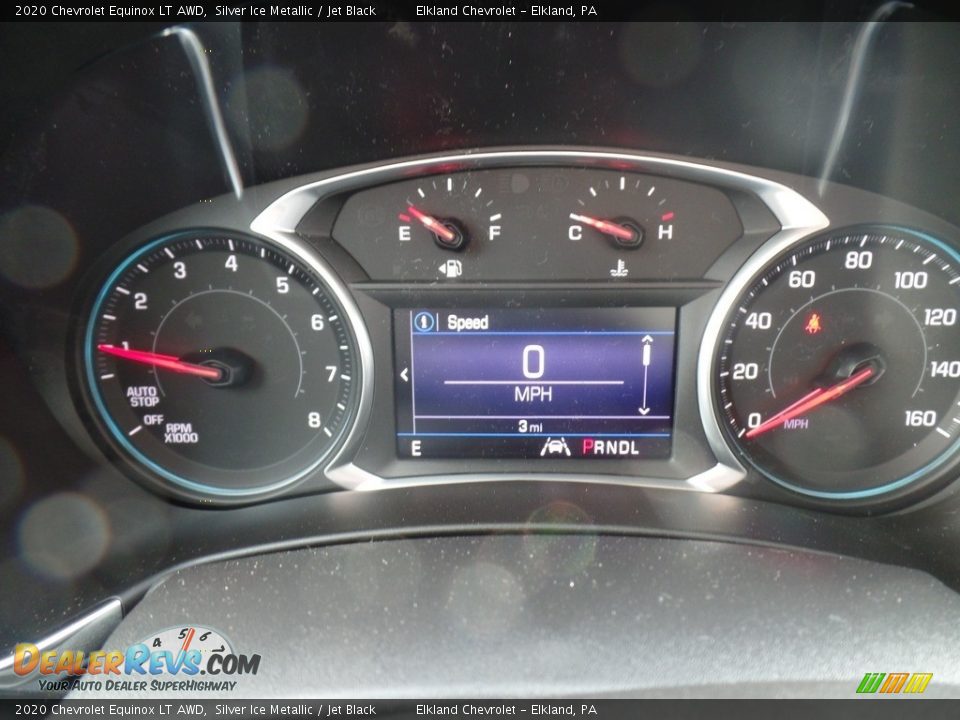 2020 Chevrolet Equinox LT AWD Silver Ice Metallic / Jet Black Photo #23