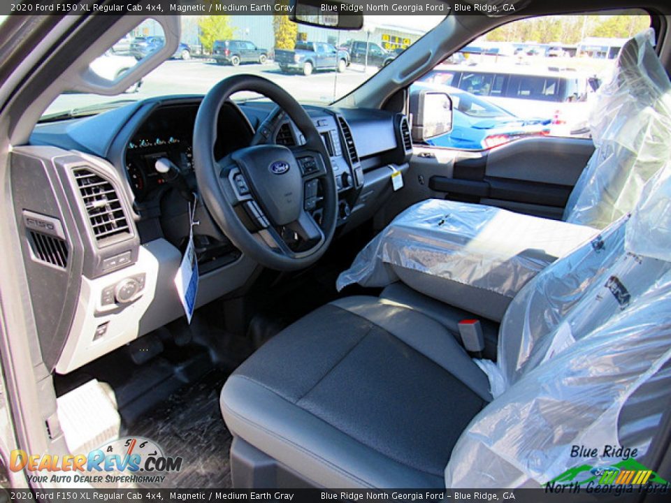 2020 Ford F150 XL Regular Cab 4x4 Magnetic / Medium Earth Gray Photo #11