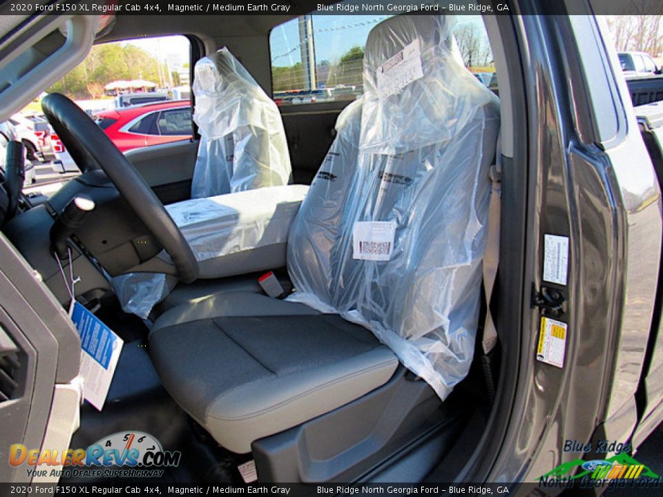 2020 Ford F150 XL Regular Cab 4x4 Magnetic / Medium Earth Gray Photo #12