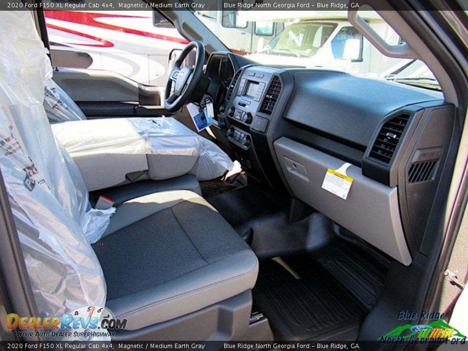 2020 Ford F150 XL Regular Cab 4x4 Magnetic / Medium Earth Gray Photo #13