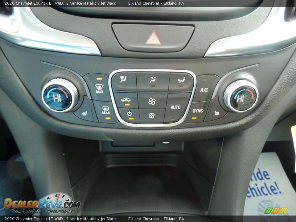 2020 Chevrolet Equinox LT AWD Silver Ice Metallic / Jet Black Photo #28