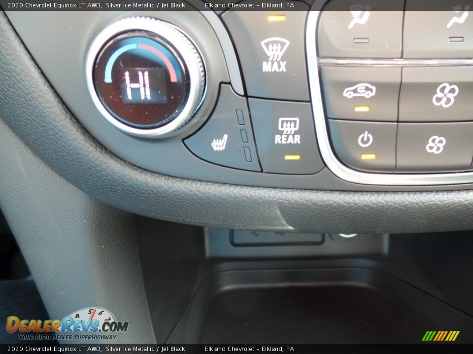 2020 Chevrolet Equinox LT AWD Silver Ice Metallic / Jet Black Photo #29