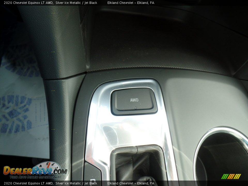 2020 Chevrolet Equinox LT AWD Silver Ice Metallic / Jet Black Photo #31