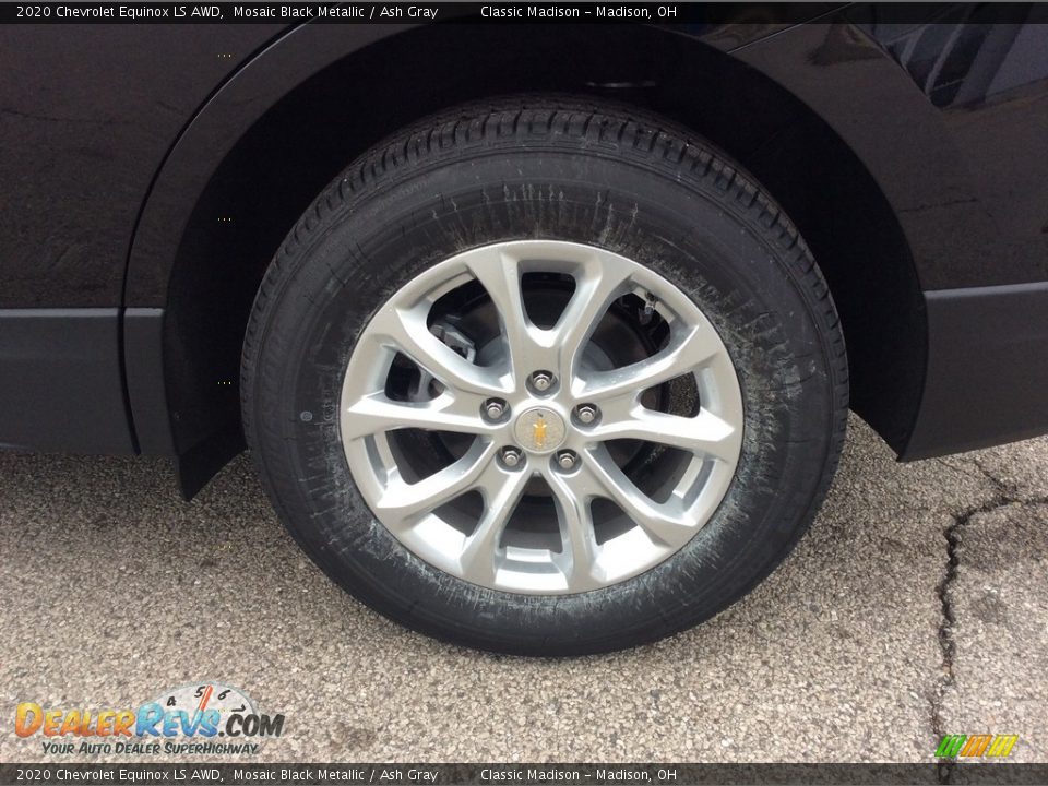 2020 Chevrolet Equinox LS AWD Mosaic Black Metallic / Ash Gray Photo #9