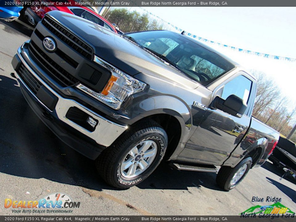 2020 Ford F150 XL Regular Cab 4x4 Magnetic / Medium Earth Gray Photo #25