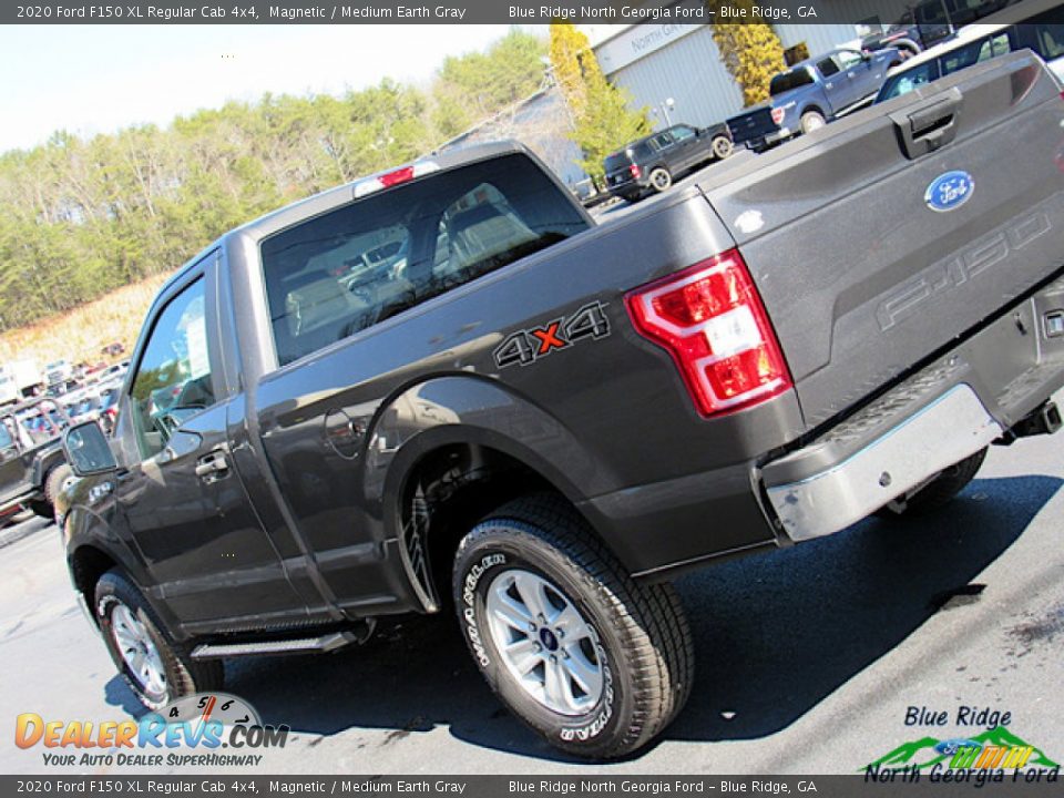 2020 Ford F150 XL Regular Cab 4x4 Magnetic / Medium Earth Gray Photo #28