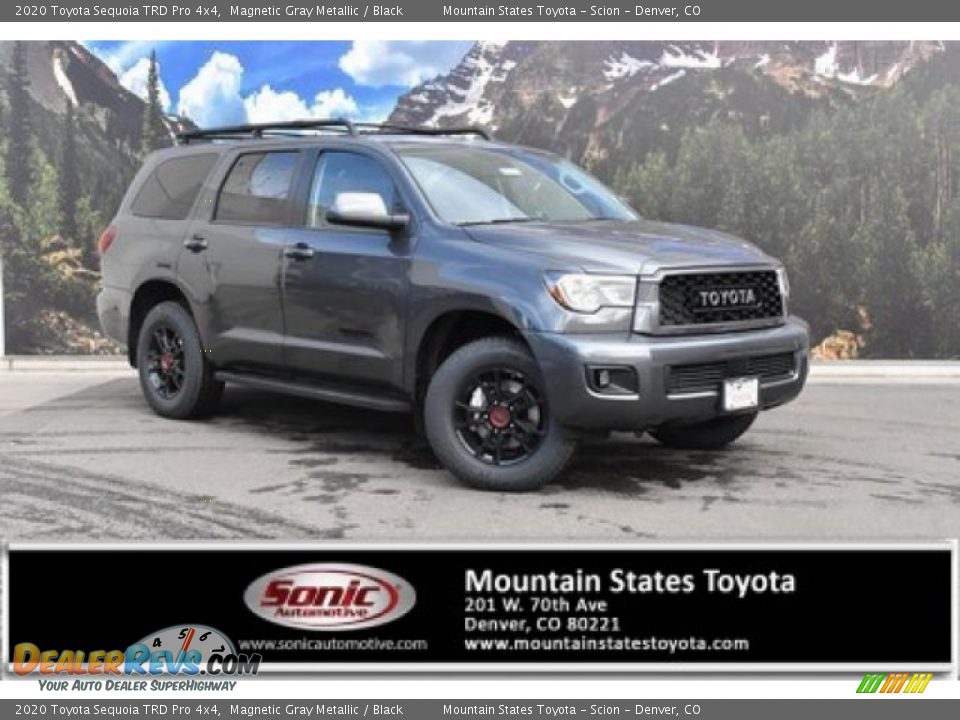 2020 Toyota Sequoia TRD Pro 4x4 Magnetic Gray Metallic / Black Photo #1