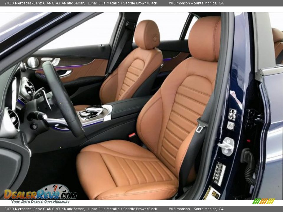 Front Seat of 2020 Mercedes-Benz C AMG 43 4Matic Sedan Photo #14