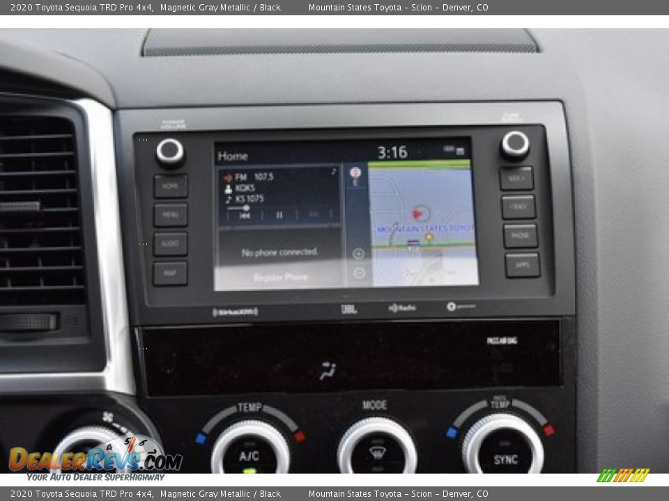 2020 Toyota Sequoia TRD Pro 4x4 Magnetic Gray Metallic / Black Photo #9