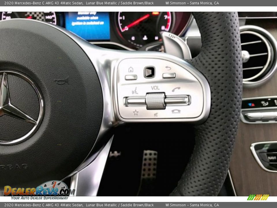 2020 Mercedes-Benz C AMG 43 4Matic Sedan Steering Wheel Photo #19