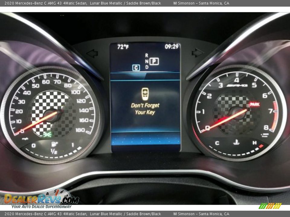 2020 Mercedes-Benz C AMG 43 4Matic Sedan Gauges Photo #20