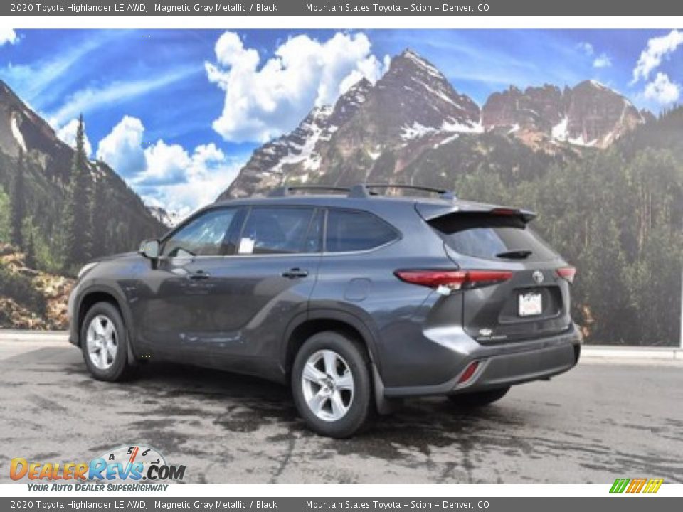 2020 Toyota Highlander LE AWD Magnetic Gray Metallic / Black Photo #3