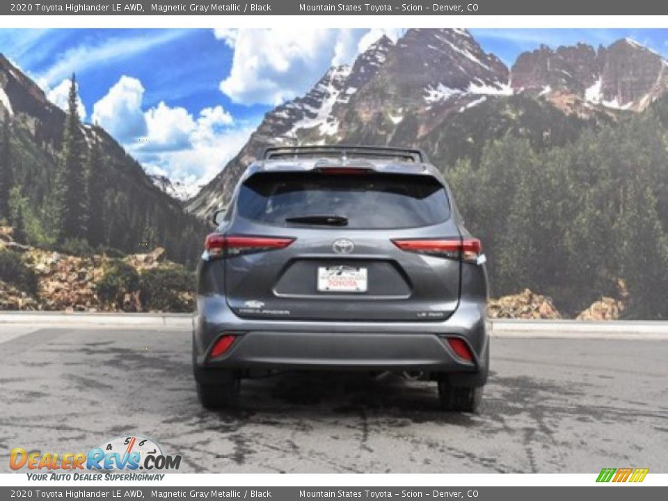 2020 Toyota Highlander LE AWD Magnetic Gray Metallic / Black Photo #4