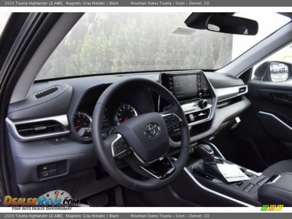 2020 Toyota Highlander LE AWD Magnetic Gray Metallic / Black Photo #5