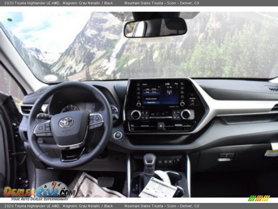 2020 Toyota Highlander LE AWD Magnetic Gray Metallic / Black Photo #7