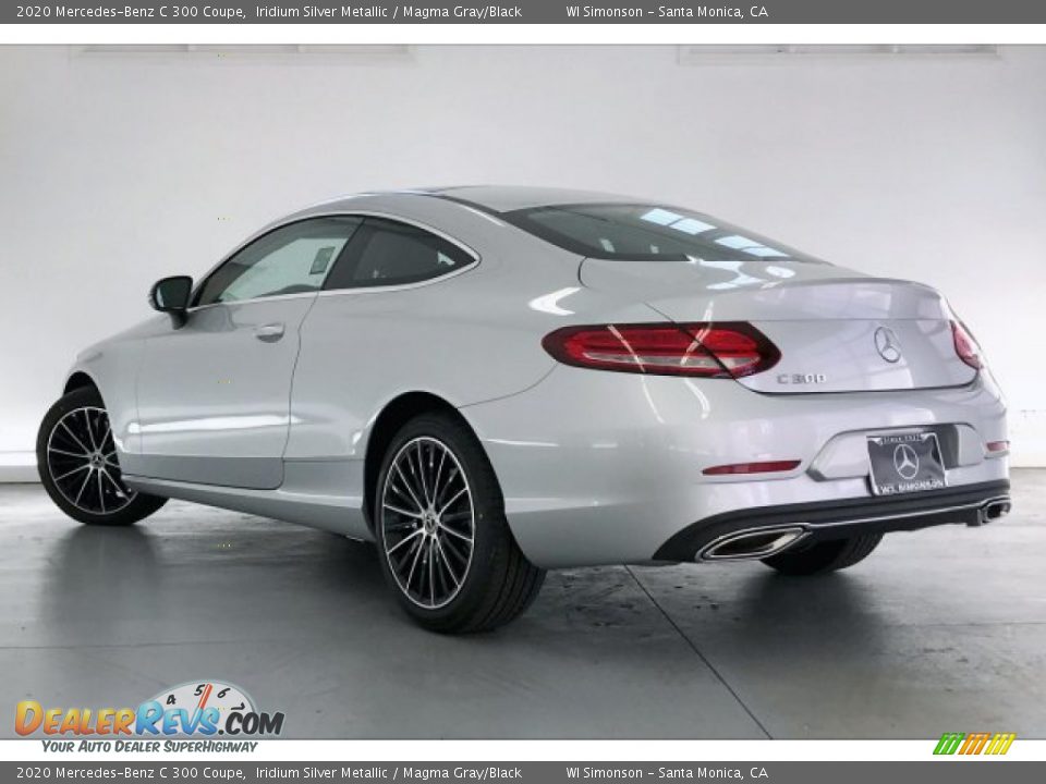 2020 Mercedes-Benz C 300 Coupe Iridium Silver Metallic / Magma Gray/Black Photo #2