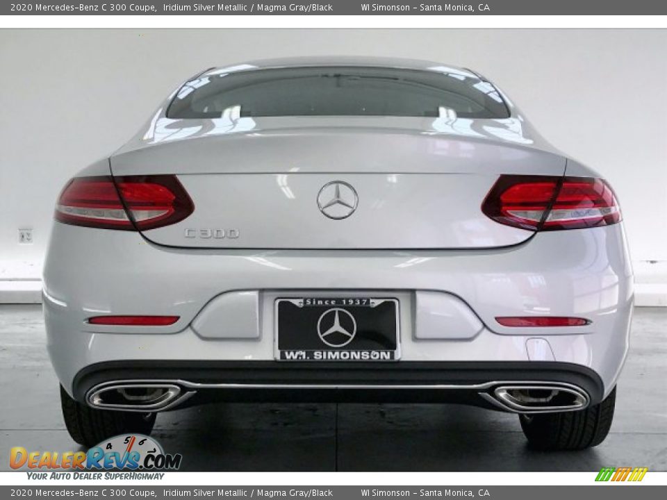 2020 Mercedes-Benz C 300 Coupe Iridium Silver Metallic / Magma Gray/Black Photo #3